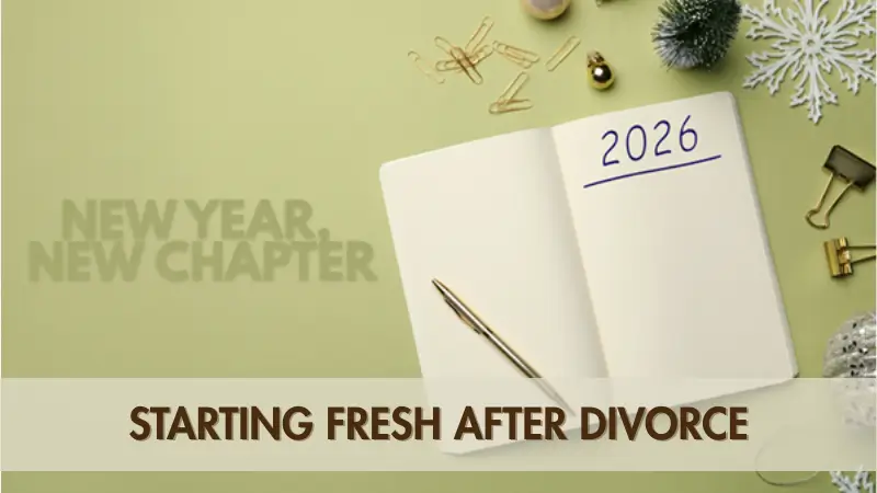 New year start fresh after divorce