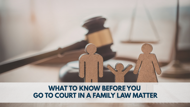 what to know before you go to court