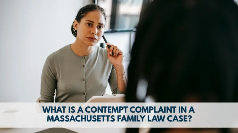 contempt complaint massachusetts